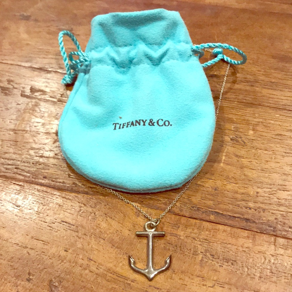 Tiffany Necklace w/ Anchor Pendant